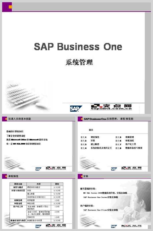 SAP Business Oneϵͳѵ(PPT 21ҳ)